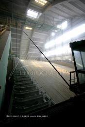 Image du Maroc Professionnelle de  Hangar de stock des engrais à Jorf Lasfar du Groupe OCP de L'Office chérifien des phosphates (Groupe OCP) : société anonyme fondée en 1920 et domiciliée au Maroc. Groupe OCP est le Leader mondial de l'industrie du phosphate, Vendredi 14 Septembre 2007. (Photo / Abdeljalil Bounhar)